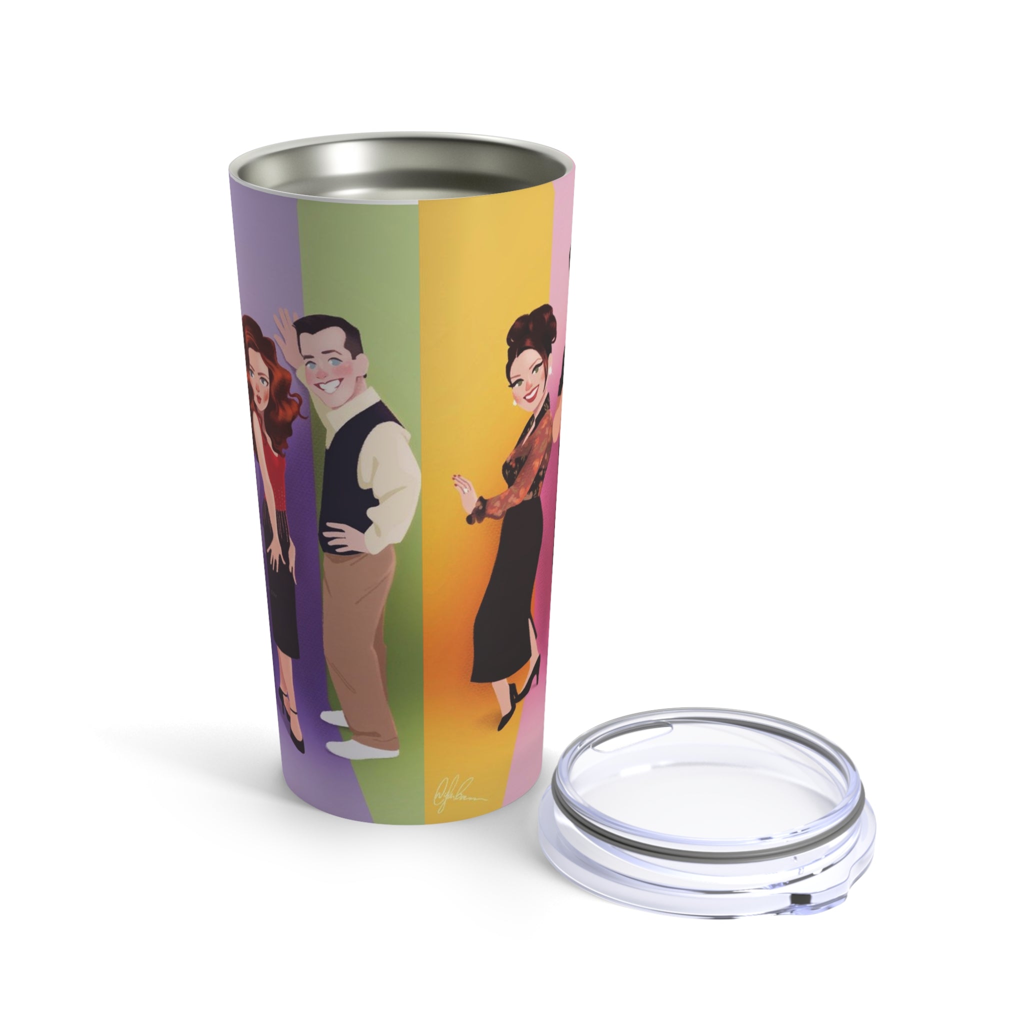 Will and Grace- tumbler 20oz - Creations by Chris and Carlos
